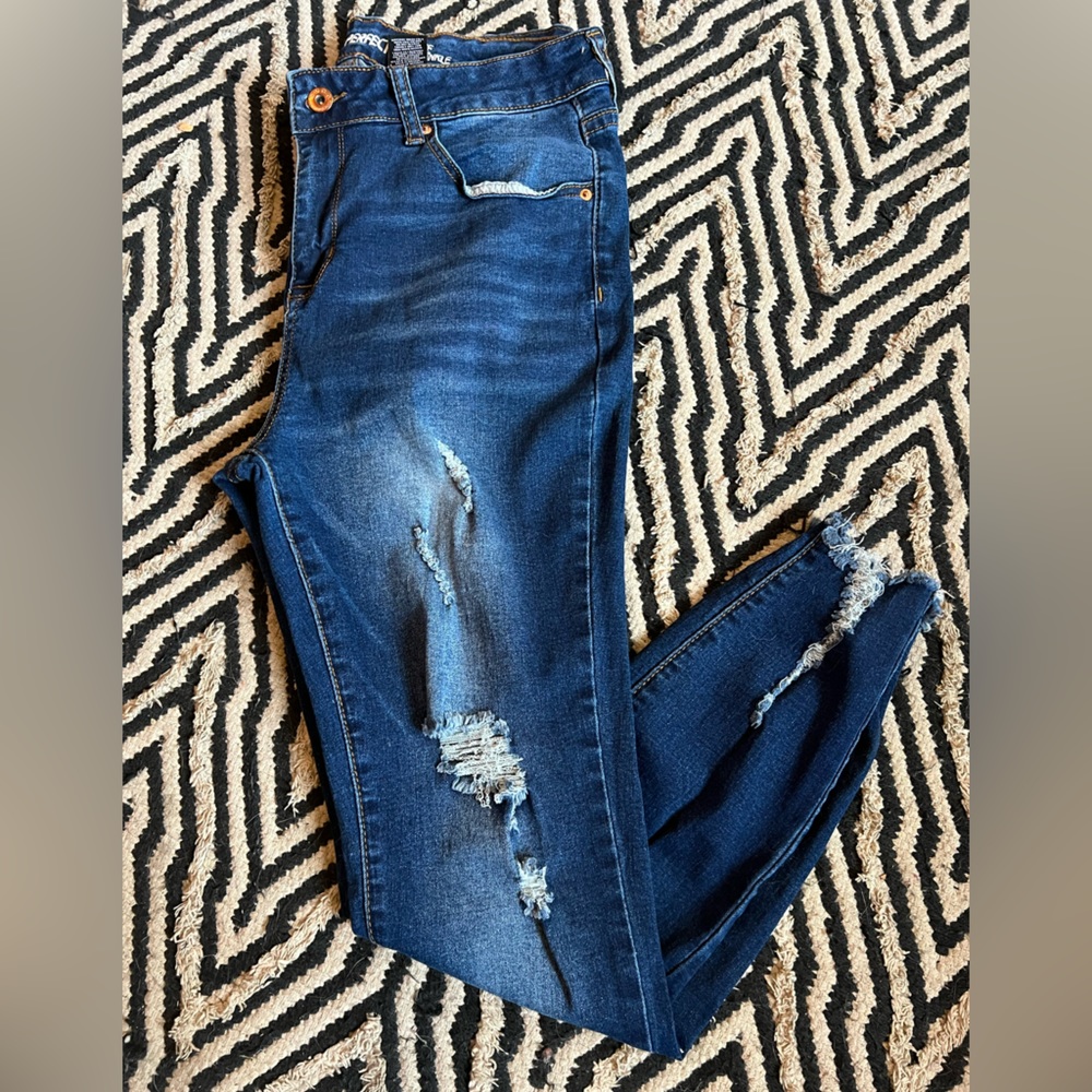 Song super skinny high rise jeans